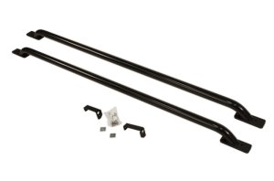 Chevrolet Silverado 1500 LD Bed Rails - Go Rhino - Stake Pocket - Black - `14-`19